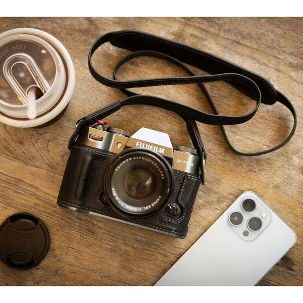 Smallrig Leder-Halbtaschen-Kit für FUJIFILM X-T50 Schwarz