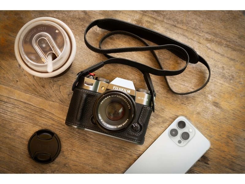 Smallrig Leder-Halbtaschen-Kit für FUJIFILM X-T50 Schwarz