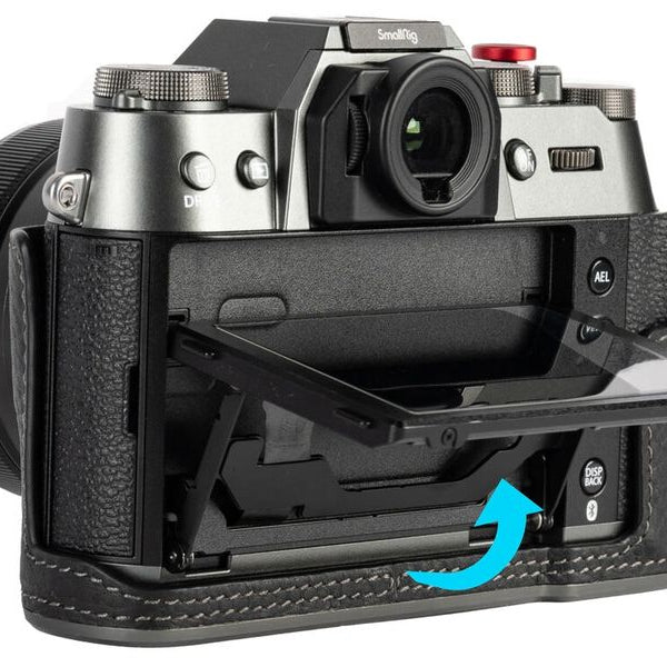 Smallrig Leder-Halbtaschen-Kit für FUJIFILM X-T50 Schwarz