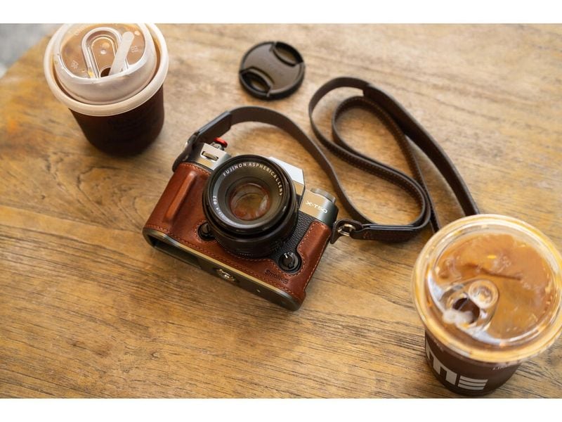 Smallrig Leder-Halbtaschen-Kit für FUJIFILM X-T50 Braun