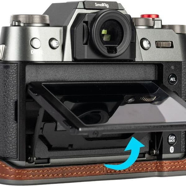 Smallrig Leder-Halbtaschen-Kit für FUJIFILM X-T50 Braun