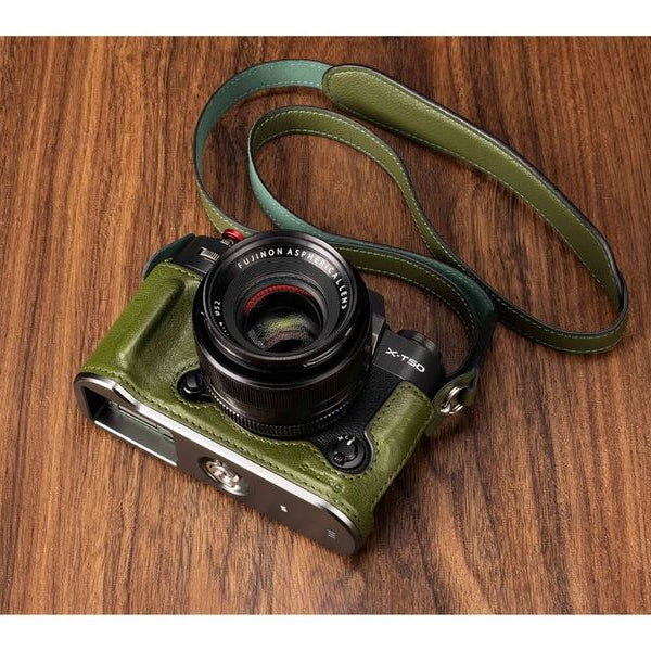 Smallrig Leder-Halbtaschen-Kit für FUJIFILM X-T50 Grün