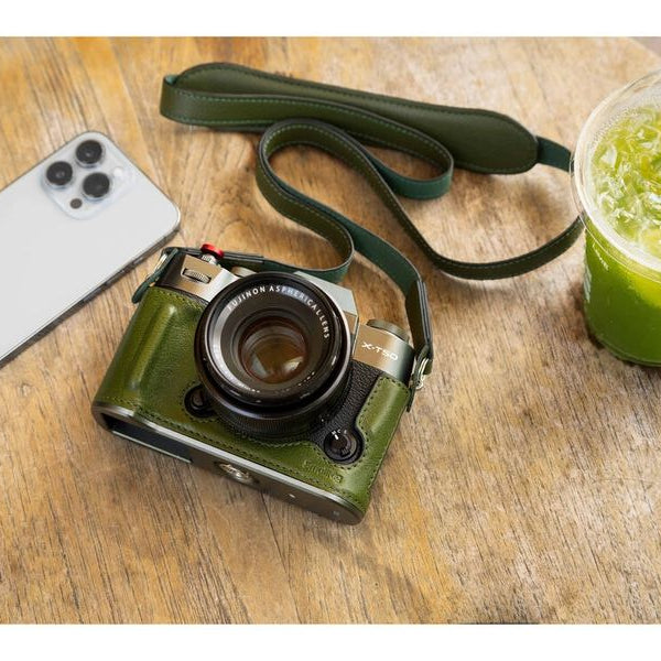 Smallrig Leder-Halbtaschen-Kit für FUJIFILM X-T50 Grün