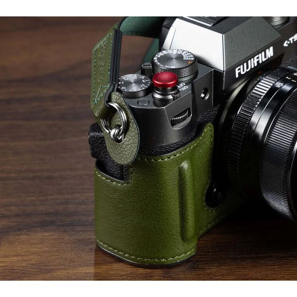 Smallrig Leder-Halbtaschen-Kit für FUJIFILM X-T50 Grün