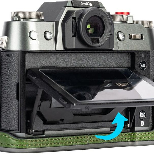 Smallrig Leder-Halbtaschen-Kit für FUJIFILM X-T50 Grün