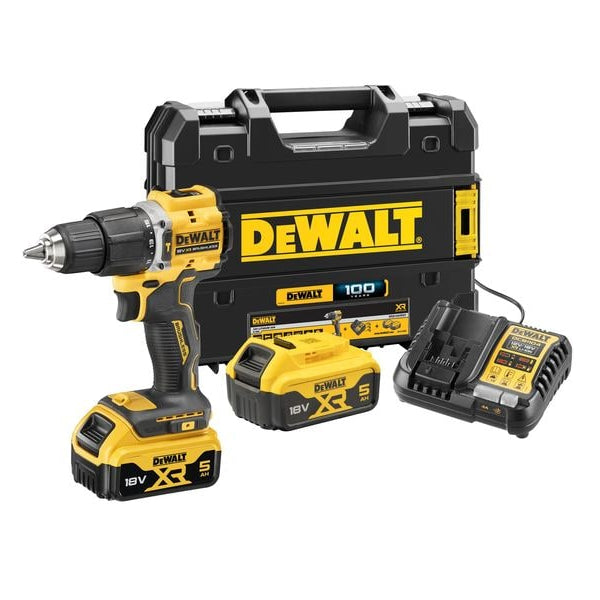 DeWalt Akku-Schlagbohrschrauber DCD100YP2T-QW 18 V Kit