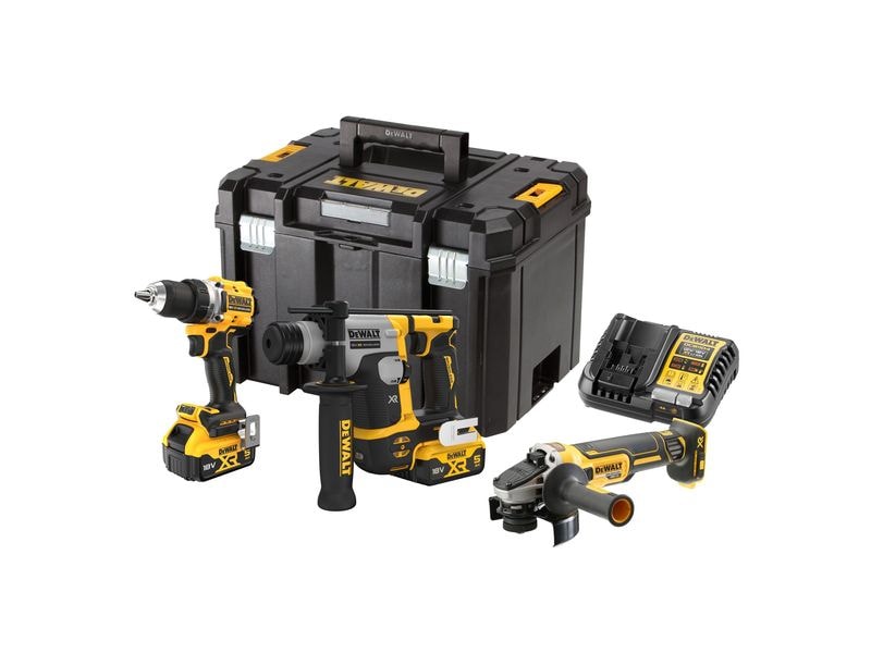 DeWalt Akku-Bohrschrauber DCK355P2T-QW 18 V Kit