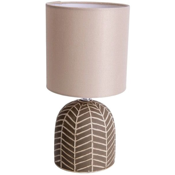 Näve Tischleuchte «FOLIO» Braun