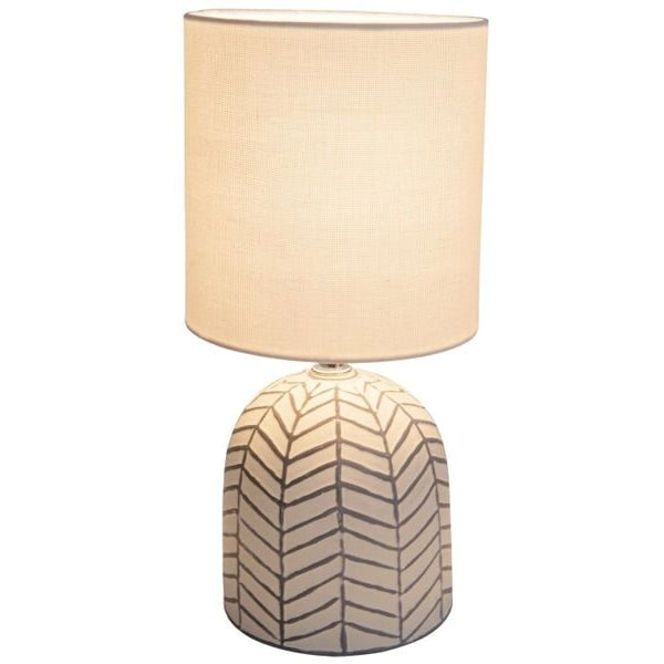 Näve Tischleuchte «FOLIO» Weiss