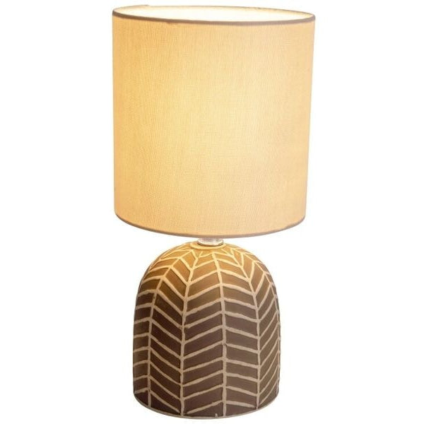 Näve Tischleuchte «FOLIO» Braun