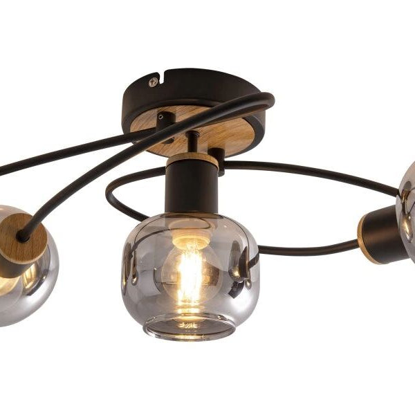 Näve Deckenleuchte 5er «Fumoso»