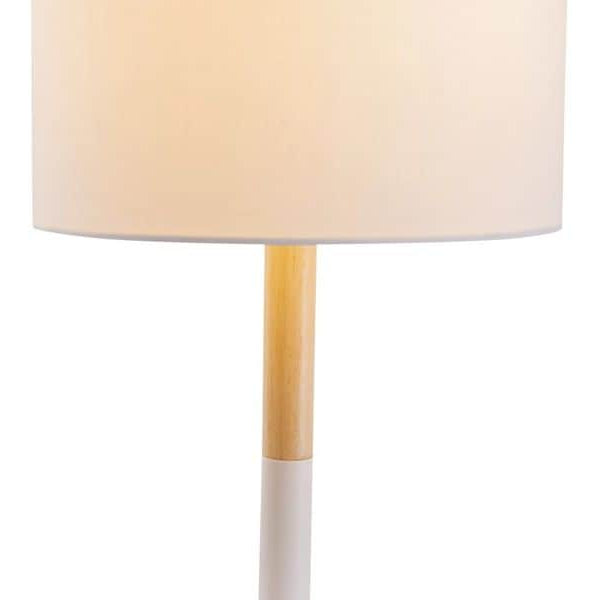 Näve Tischleuchte «Tessile» h: 37 cm Weiss