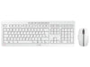 Cherry Tastatur-Maus-Set Desktop Recharge Weiss