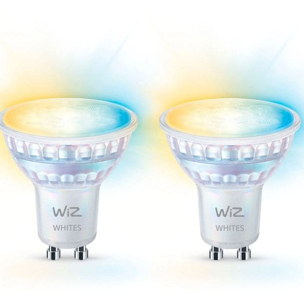 WiZ Leuchtmittel 50W GU10 Tunable White Doppelpack
