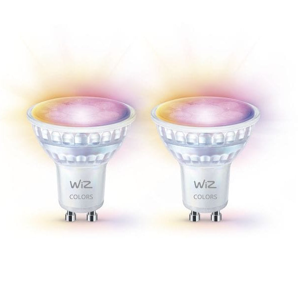 WiZ Leuchtmittel 50W GU10 Tunable White&Color Doppelpack
