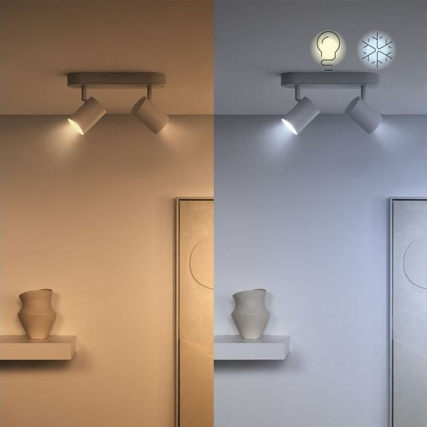 WiZ Leuchtmittel 50W GU10 Tunable White Doppelpack