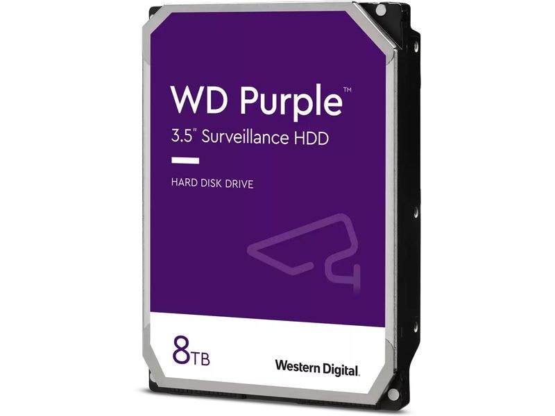 Western Digital Harddisk WD Purple 3.5" SATA 8 TB