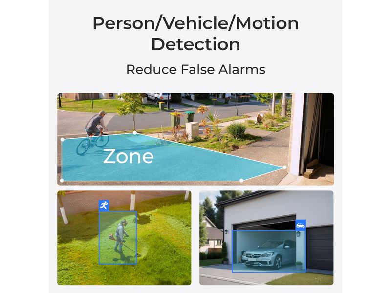 Reolink Überwachungsset NVS8-8 MB4 Bullet, inkl. 2TB Harddrive