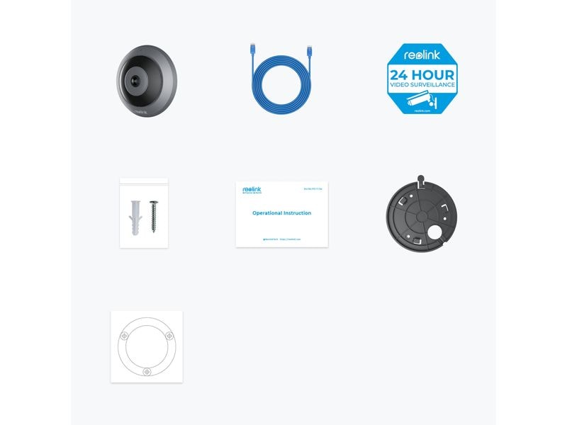 Reolink Netzwerkkamera Fisheye P520 PoE