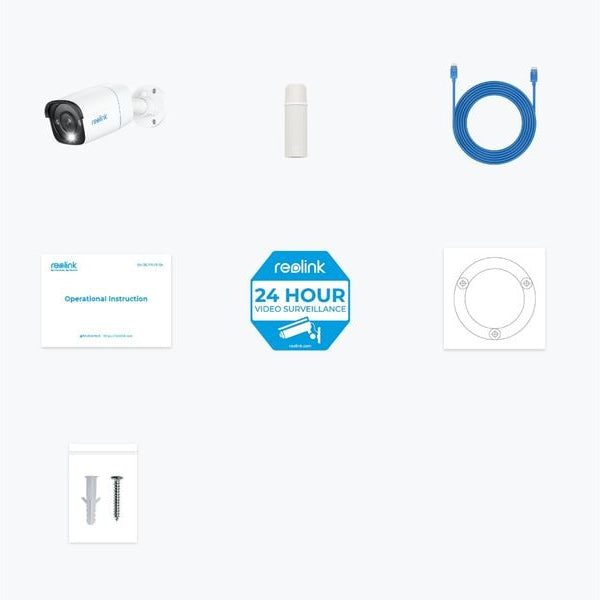 Reolink Netzwerkkamera P330 4K, Schwarz