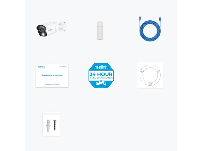 Reolink Netzwerkkamera P330 4K, Schwarz