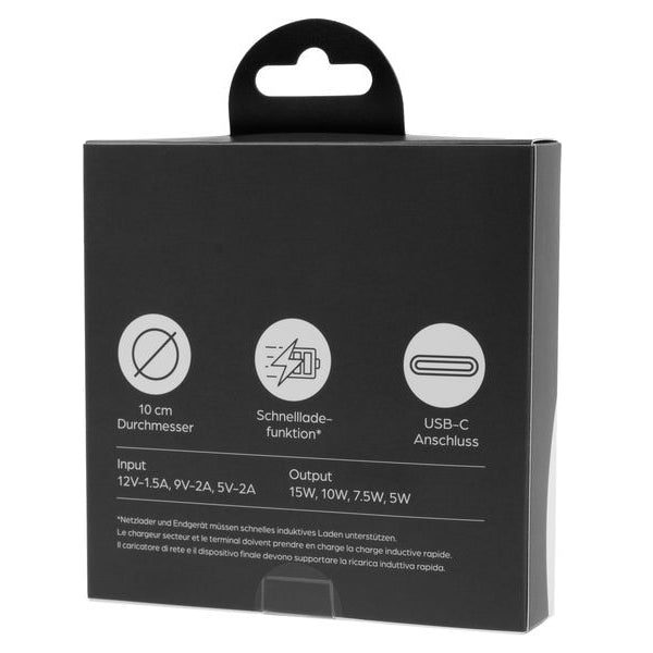 onit Wireless Charger 15 W Schwarz