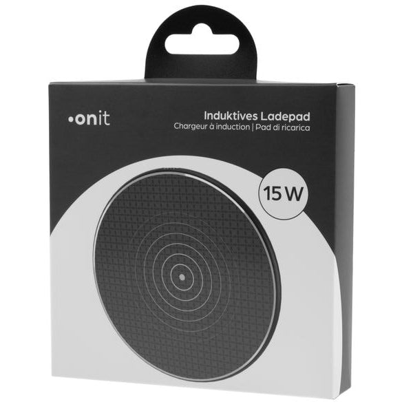 onit Wireless Charger 15 W Schwarz