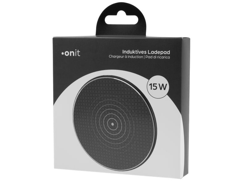 onit Wireless Charger 15 W Schwarz