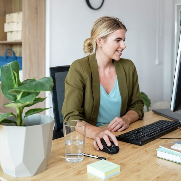 Trust Maus TM-201 Schwarz