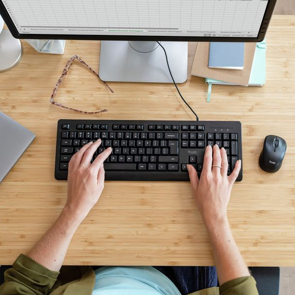 Trust Maus TM-201 Schwarz