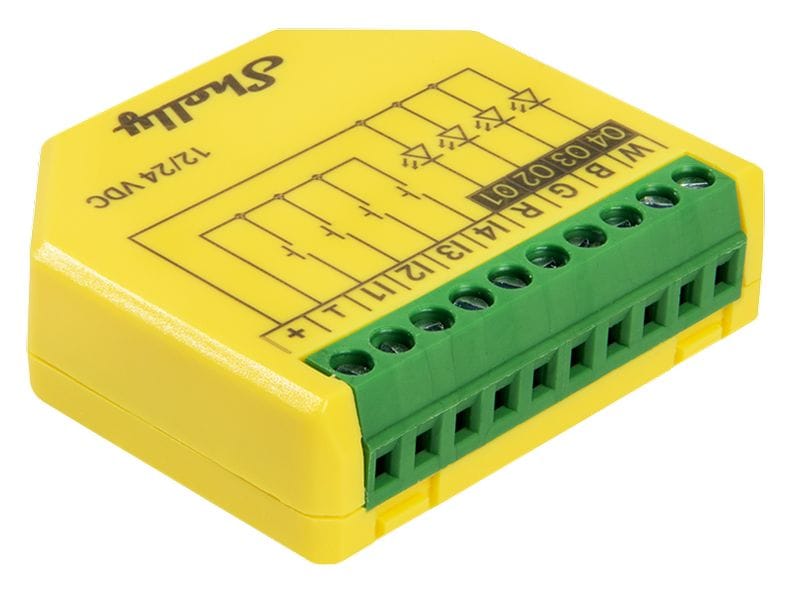 Shelly Smart Home Shelly Plus RGBW PM für LED-Streifen