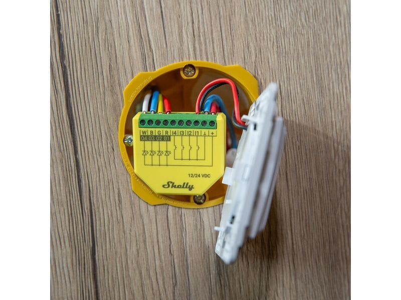 Shelly Smart Home Shelly Plus RGBW PM für LED-Streifen