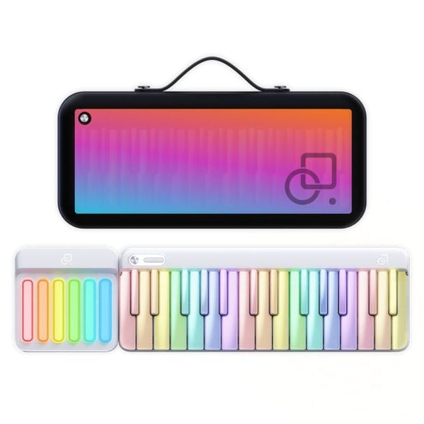 PopuMusic Keyboard PopuPiano 1 Set Weiss