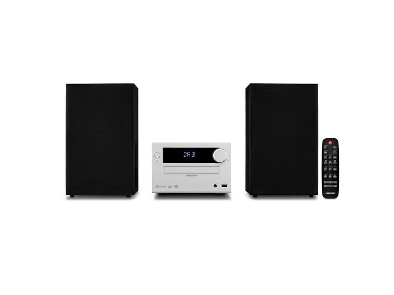 Medion Micro-HiFi Anlage LIFE E64482 Silber