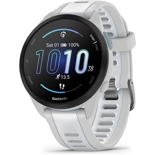 GARMIN Sportuhr Forerunner 165 Music Weiss