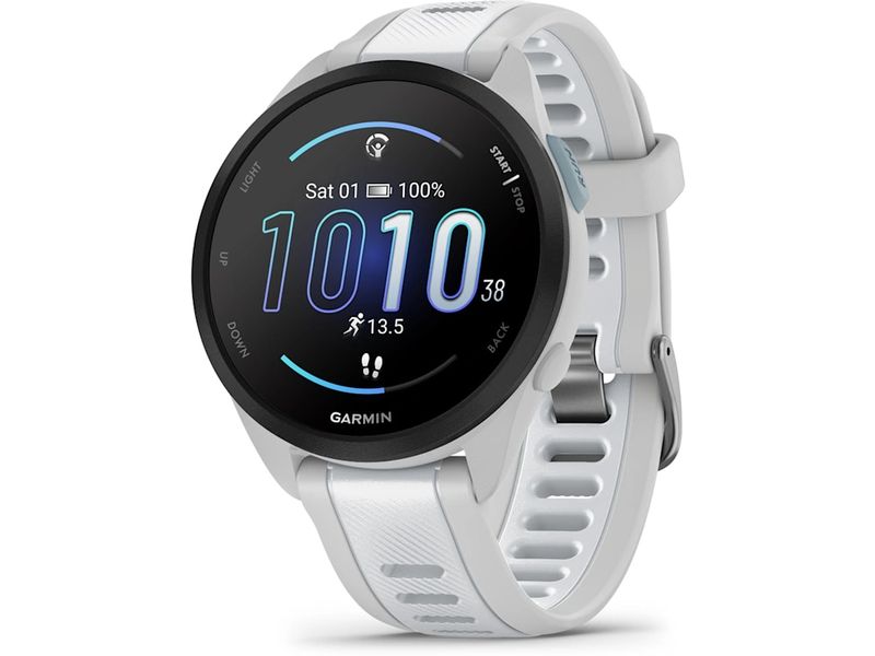 GARMIN Sportuhr Forerunner 165 Music Weiss