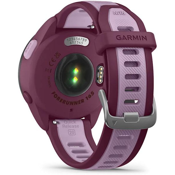 GARMIN Sportuhr Forerunner 165 Music Rosa