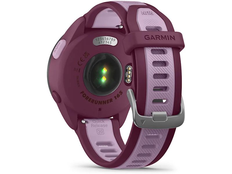 GARMIN Sportuhr Forerunner 165 Music Rosa