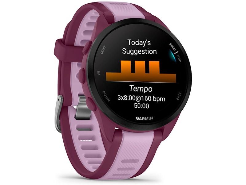 GARMIN Sportuhr Forerunner 165 Music Rosa