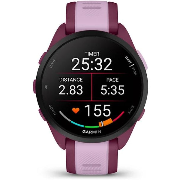 GARMIN Sportuhr Forerunner 165 Music Rosa