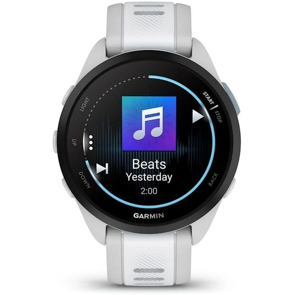 GARMIN Sportuhr Forerunner 165 Music Weiss