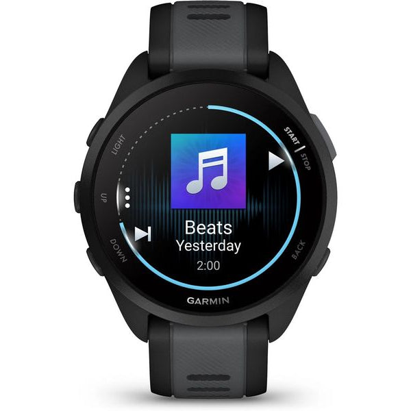 GARMIN Sportuhr Forerunner 165 Music Dunkelgrau