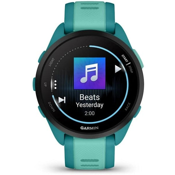 GARMIN Sportuhr Forerunner 165 Music Türkis