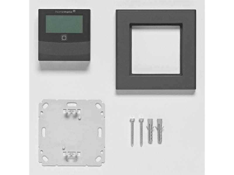 Homematic IP Funk-Temperatur- und Luftfeuchtigkeitssensor - Anthrazit