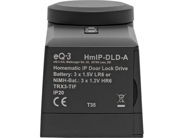 Homematic IP Smart Home Funk-Türschlossantrieb HmIP-DLD-A - Anthrazit