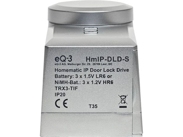 Homematic IP Smart Home Funk-Türschlossantrieb HmIP-DLD-S - Silber