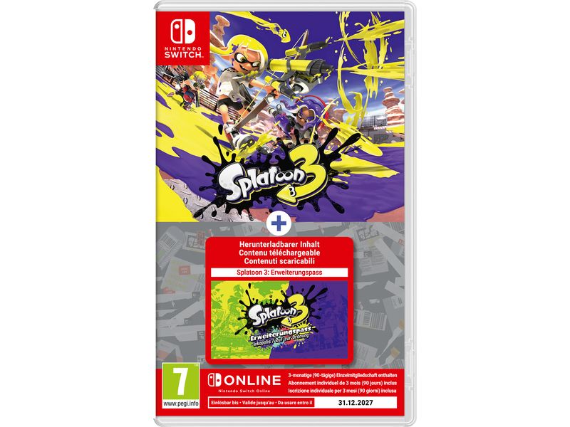 Nintendo Splatoon 3 + Erweiterungspass
