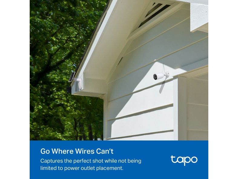 TP-Link Netzwerkkamera Tapo C425 inkl. Solarpanel Tapo A201