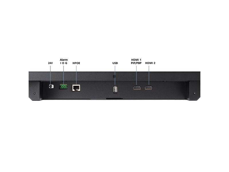 Hanwha Vision Monitor Überwachungsmonitor SMT-2731PV 27" 2MP AI Cam