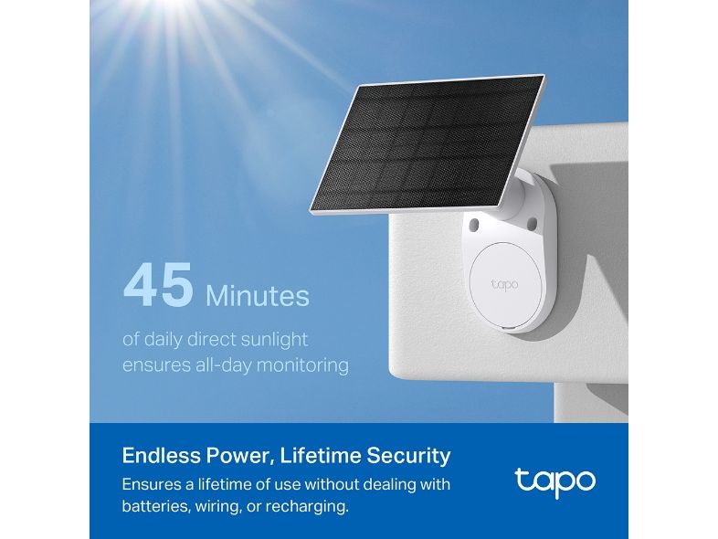 TP-Link Netzwerkkamera Tapo C410 inkl. Solarpanel Tapo A201